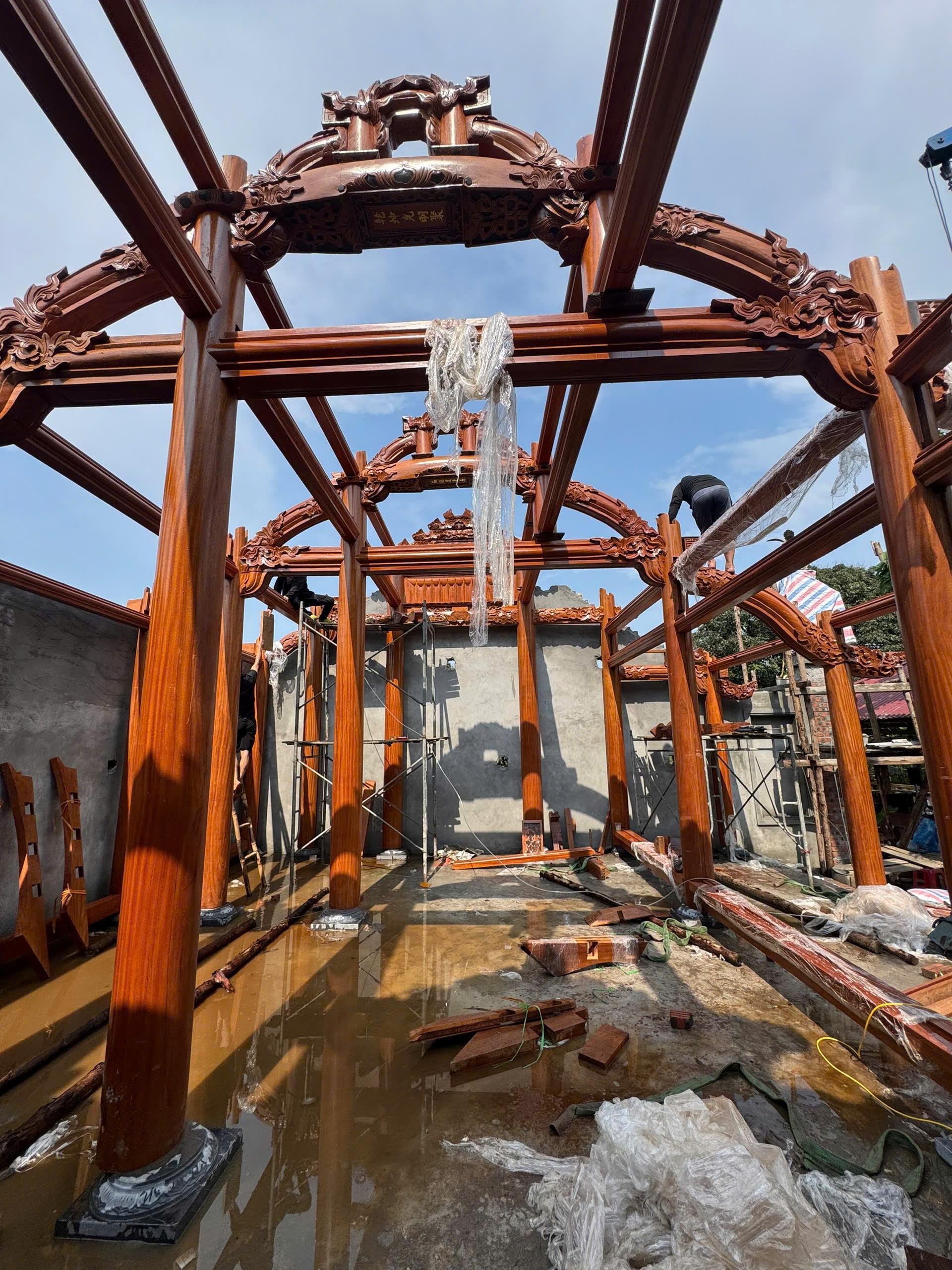 Nhà Gỗ Cổ Truyền 3 Gian Truyền Thống 