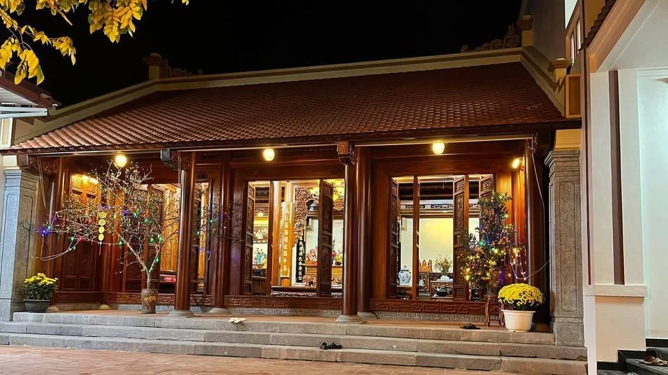 Nhà gỗ 3 gian - 5 gian đẹp truyền thống