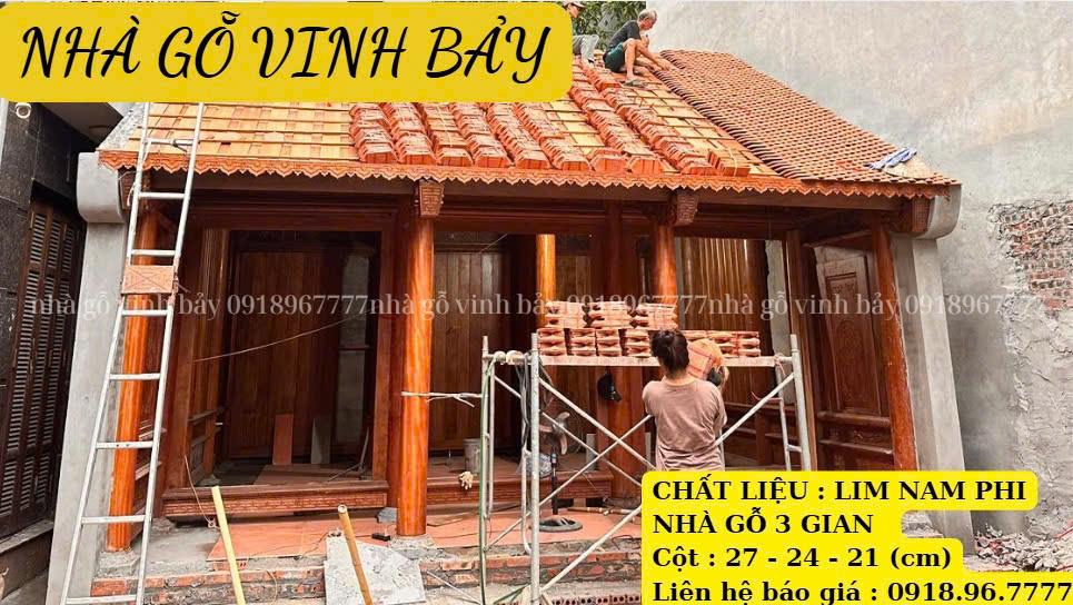 Mẫu Nhà 3 Gian Hiện Đại