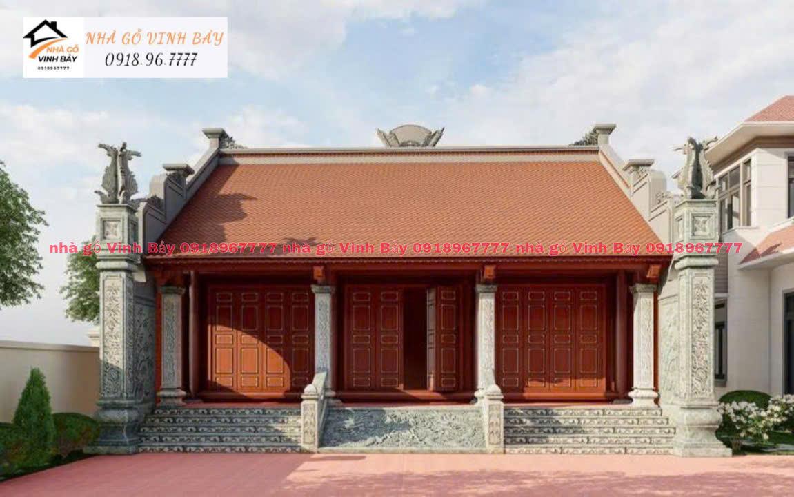 HOÀN THIỆN NHÀ GỖ CỔ TRUYỀN 3 GIAN CHÚ THÀNH – MỄ TRÌ, HÀ NỘI